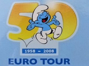 SMURFS 50th anniversary UNICEF Eurotour
