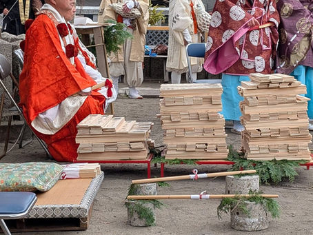 2月8日は弥栄神社神火祭