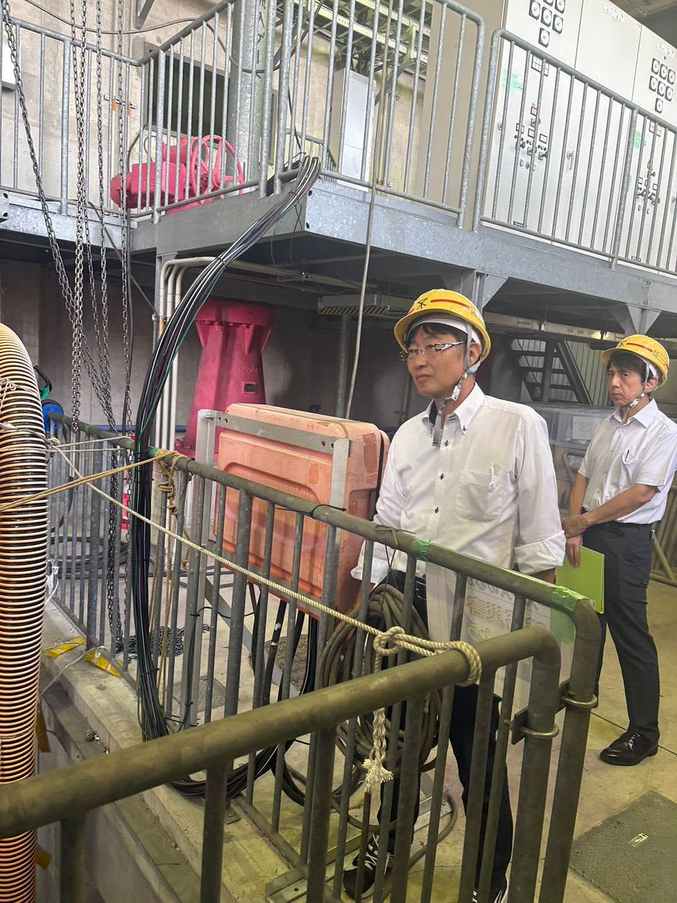 7月21日 住之江抽水所の現地視察 写真8