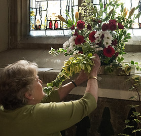 St Mary's flower arrangements