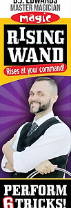 Parents and Kids love this birthday present, a fun easy Magic Trick Wand from Birthday Entertainer Magician D.J. Edwards
