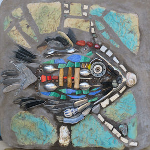 Künstlerische Gesten in Mosaik - Ein Suchen nach Wahrheiten und Schönheit