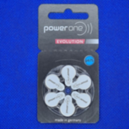 Plaquette de 6 piles PowerOne 675 EVOLUTION