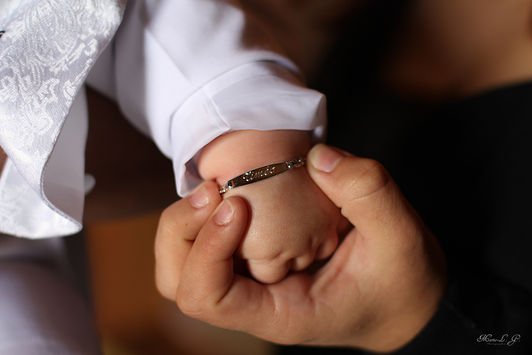 shooting séance photo solo bébé baptême Angers Cholet Marie-L.G. Photographie 