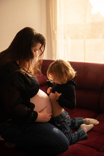 shooting séance photo couple grossesse Angers Cholet Marie-L.G. Photographie