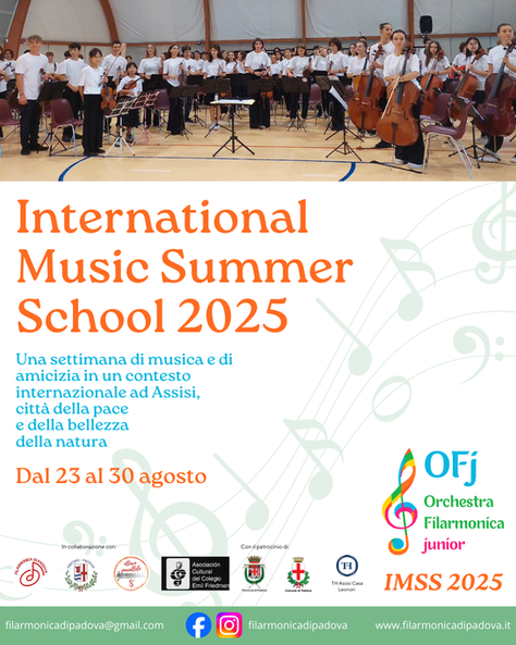 International Music Summer School 2025