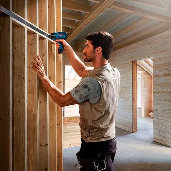 Miniatura: Taladro Atornilladorgsr120 + Atornillador Impacto Gdr120 12v