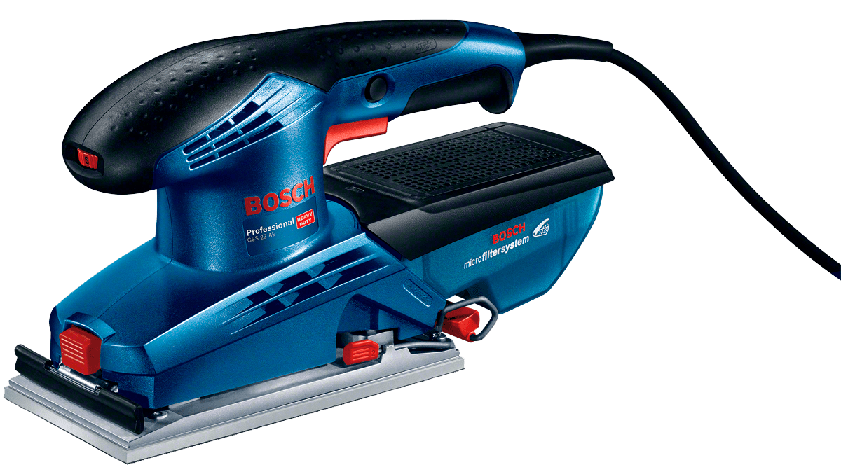 Lijadora Orbital GSS 23 AE Professional 190 W 1/3'' Bosch 0601.070.7E0-000