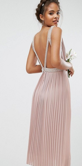 ASOS - robe dos nu