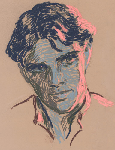 Original Oil Pastel Portrait | Viktoria Maliar Art