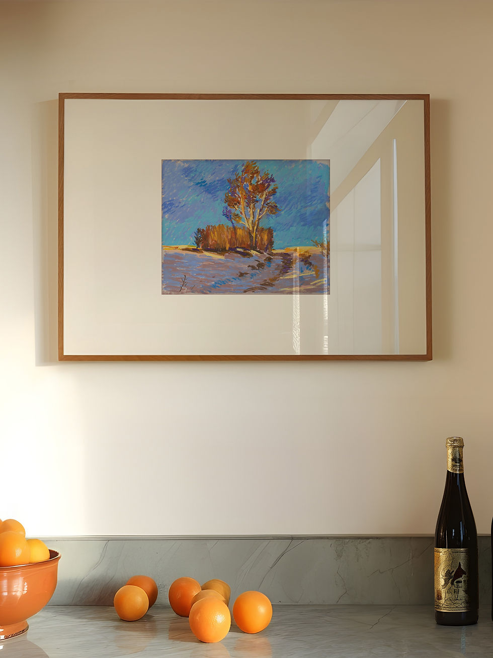 Thumbnail: Original Art - Winter Landscape #2