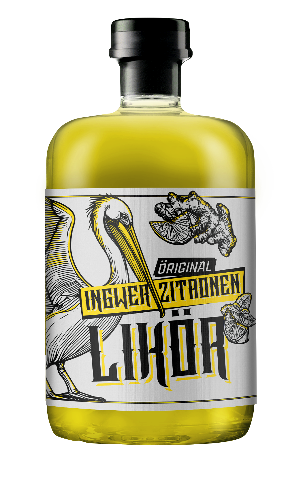 Öriginal Ingwer-Zitronen Likör 0,5l