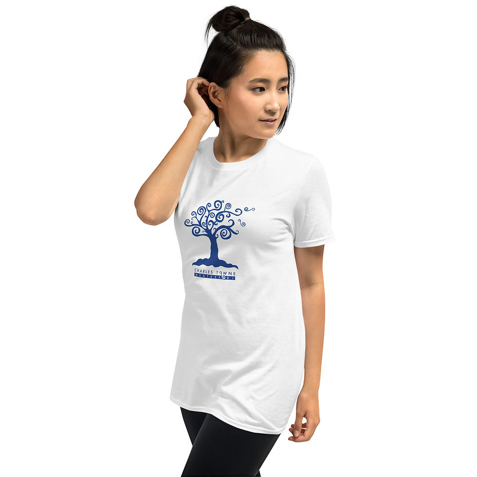 Thumbnail: CTM Tree Logo Basic Short-Sleeve Unisex T-Shirt