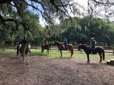 Adolescent Horseback Riding Excursion