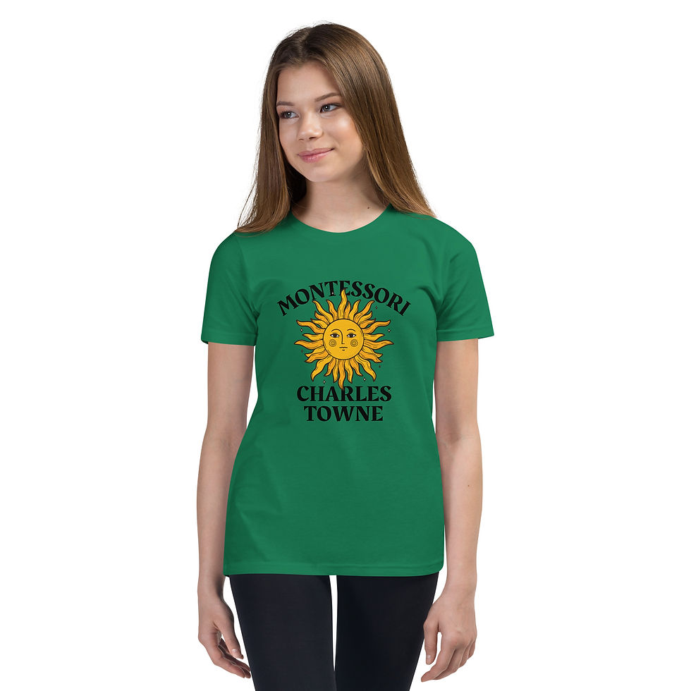 Thumbnail: Sun Salutation Youth Short Sleeve T-Shirt