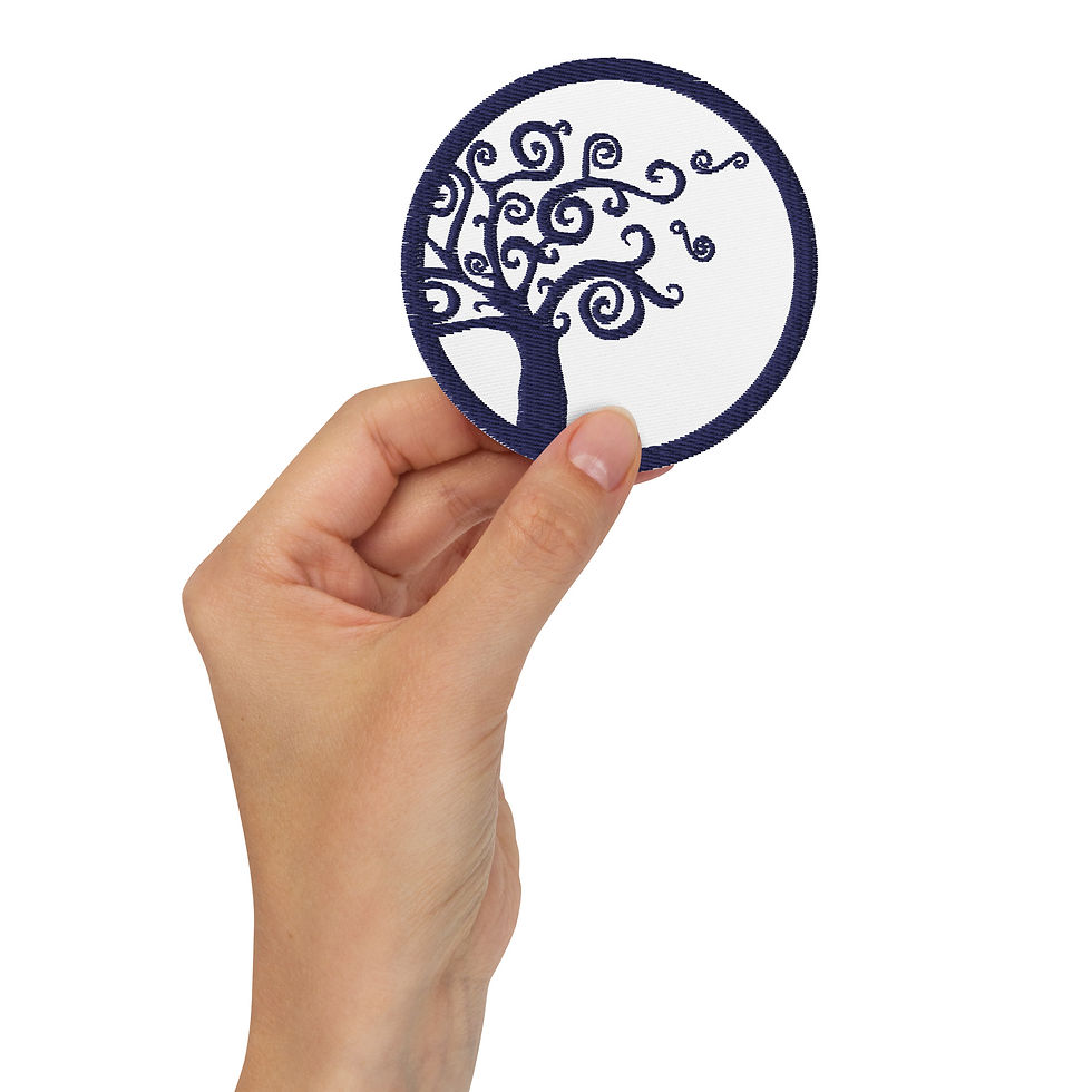 CTM Tree Logo Embroidered Patch