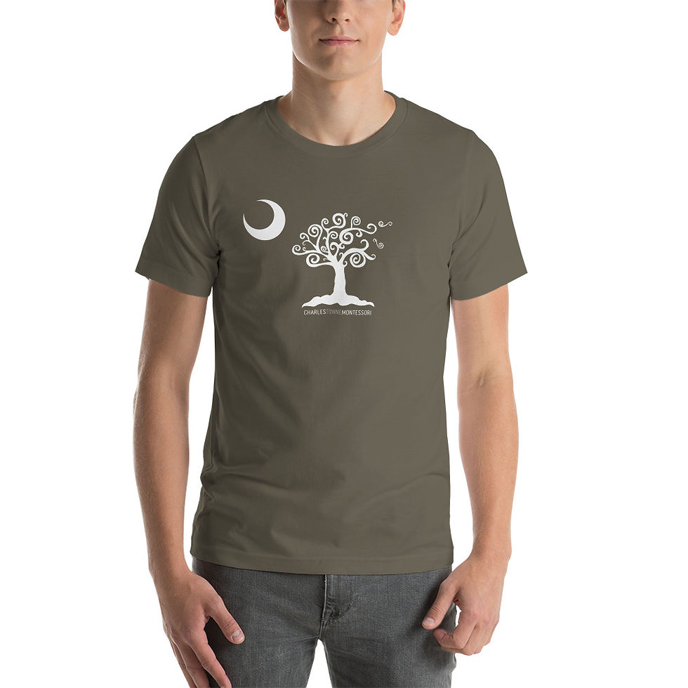 Thumbnail: CTM Tree + SC Flag Unisex t-shirt