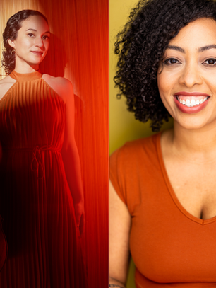 Francesca McNeeley and Lyndsay Allyn Cox's headshots