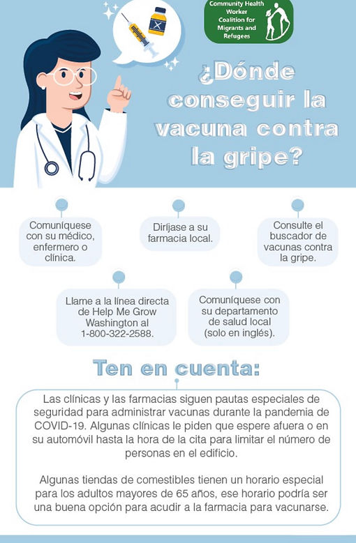 Donde conseguir la vacuna contra la grip