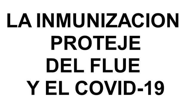 Offelia, Our CHW, knows what is the best for our community...Immunization for Influenza and COVID-19