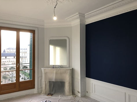 travaux de peinture soignée pour intérieur