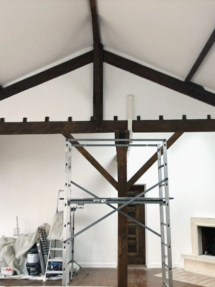 Peintre en bâtiment à Vincennes spécialisé dans l'enduit application manuelle