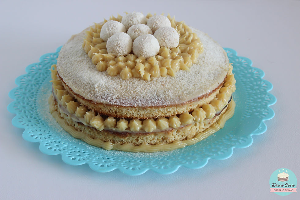 Naked Cake de Leite Ninho