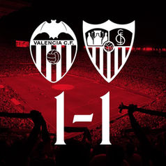 Valencia CF 1 - 1 Sevilla FC / Coup dur dans le temps additionnel