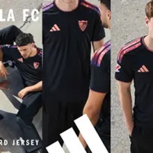 Le Sevilla FC dévoile son troisième maillot pour la saison 2026/27