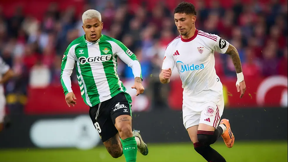 Carmona, Azpilicueta, Adams, Peque