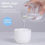 Thumbnail: Mini Portable Water Drop Air Humidifier USB Desktop Indoor Household Mute Air 