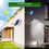 Thumbnail: 500W 800W Outdoor Solar Spotlights IP65 Waterproof Exterior Solar Lights 20000m