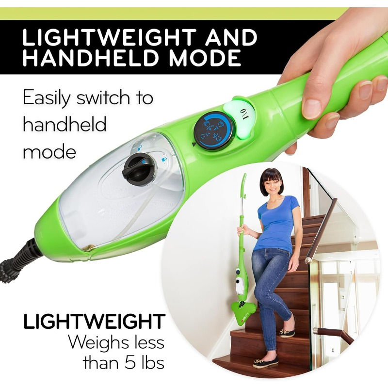 Thumbnail: H2O X5 Steam Mop with Dualblast head and Handheld Steam Cleaner For Kitchen Tile