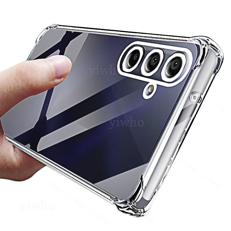 Thumbnail: Luxury Clear Phone Case for Samsung Galaxy A15 5G A25 4G A35 A55 A05 A05S 