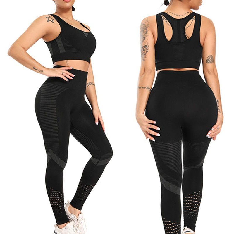 Thumbnail: High Waist Seamless Leggings Push Up Leggins Sport Tights Women 