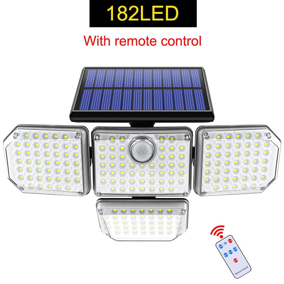 Thumbnail: 20w Solar Light 122/333led IP65 Waterproof Outdoor Indoor Solar Garden 