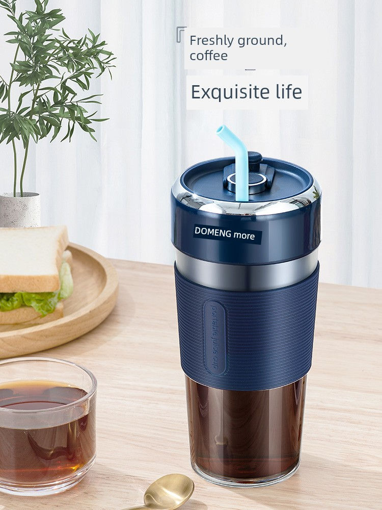 Thumbnail: Domon Portable Straw Juice Cup Electric Household Multifunctional 