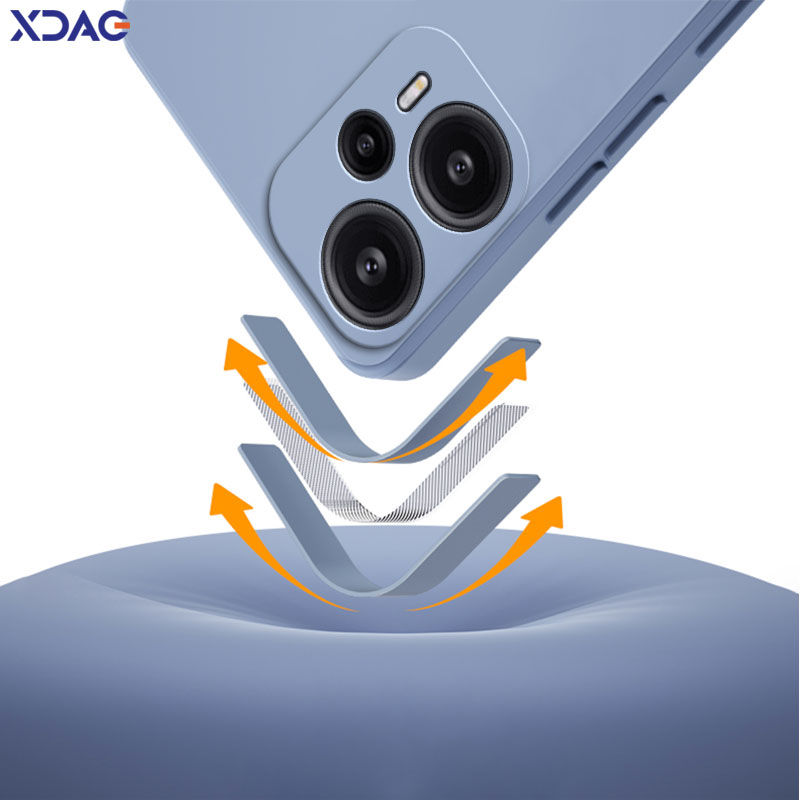 Thumbnail: 2023 Square Liquid Silicone Case for Xiaomi POCO F5 Pro Camera Protective Soft 