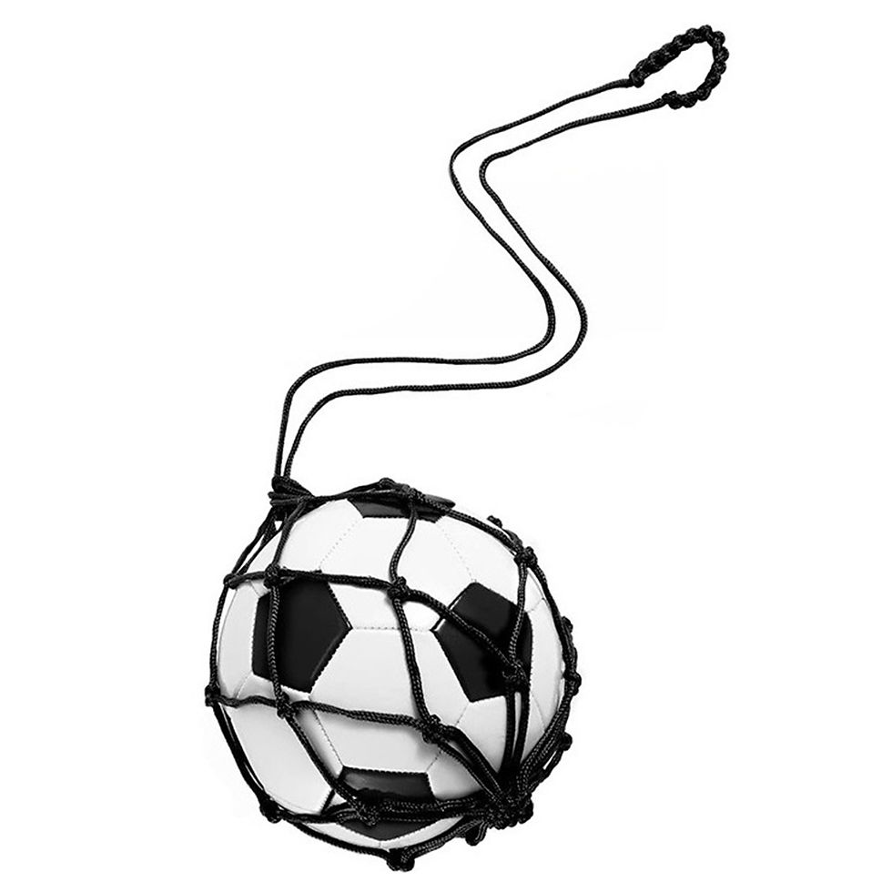 Thumbnail: Football Kick Trainer Soccer Ball Net Kicker Fits Ball Size 3 4 5 Football Kick 