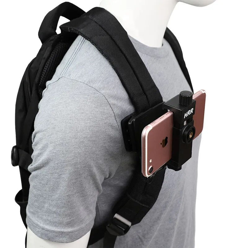 Thumbnail: Outdoor Live Mobile phone Backpack Fixed Bracket for Huawei Iphone Mobile phone 