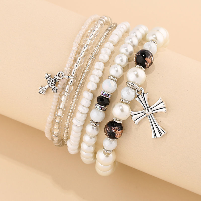 Thumbnail: Bohemian Multilayer Colorful Beads Bracelets Bangles For Women Jewelry Boho 