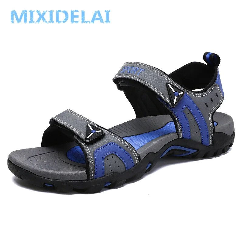 Thumbnail: Fashion Man Beach Sandals 2024 Summer Gladiator Men's Outdoor Shoes Roman Men 