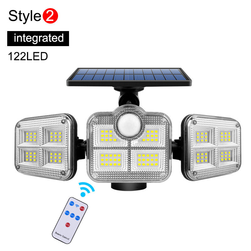 Thumbnail: 20w Solar Light 122/333led IP65 Waterproof Outdoor Indoor Solar Garden 