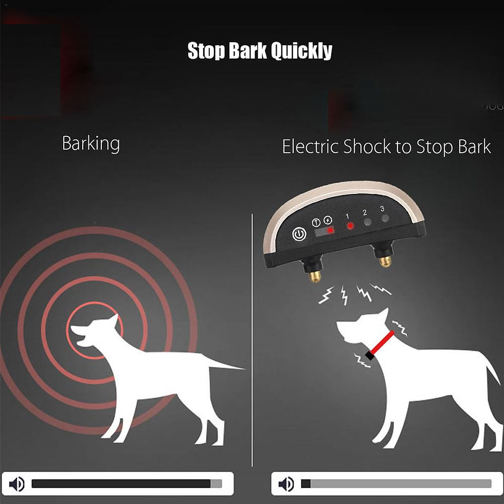 Thumbnail: Smart Dog Anti Bark Collar Ultrasonic Waterproof Auto Anti Humane Bark Collar 