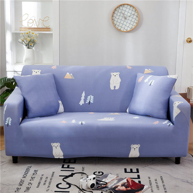 Thumbnail: Stretch Sofa Covers Furniture Protector Polyester Loveseat Couch