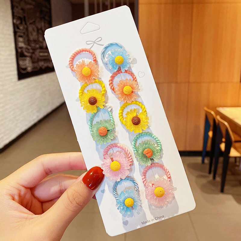 Thumbnail: 10pcs/Set Girls Cute Cartoon