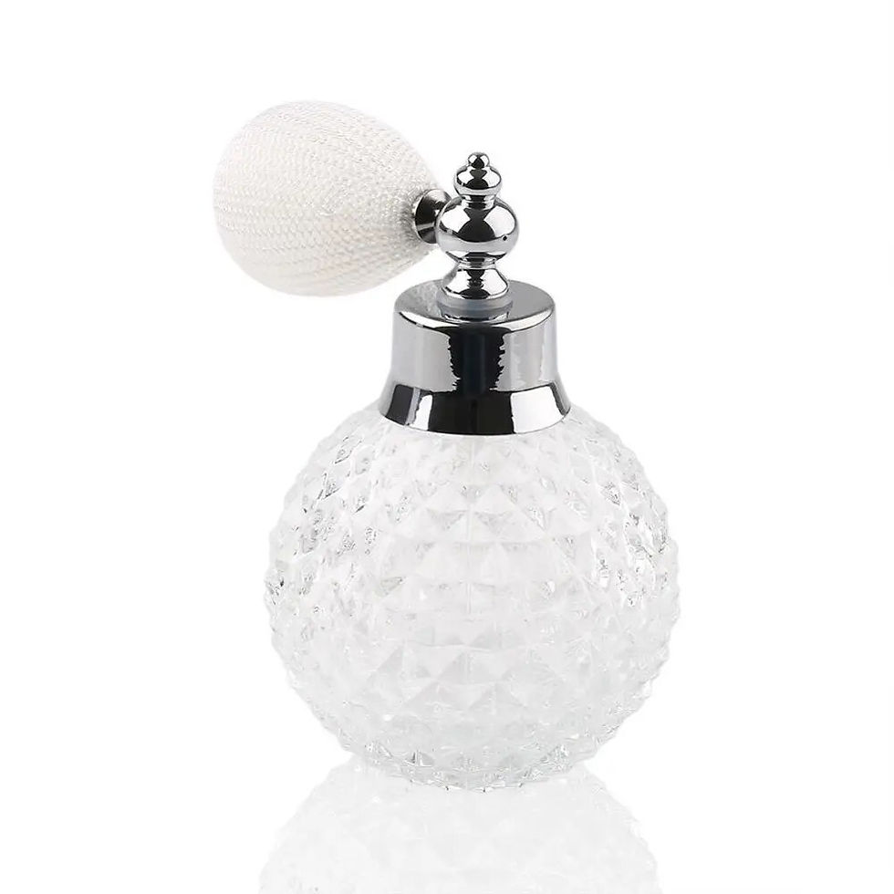 Thumbnail: 100ml Vintage Crystal Perfume Bottle Spray Atomizer Glass Bottle Lady Gift