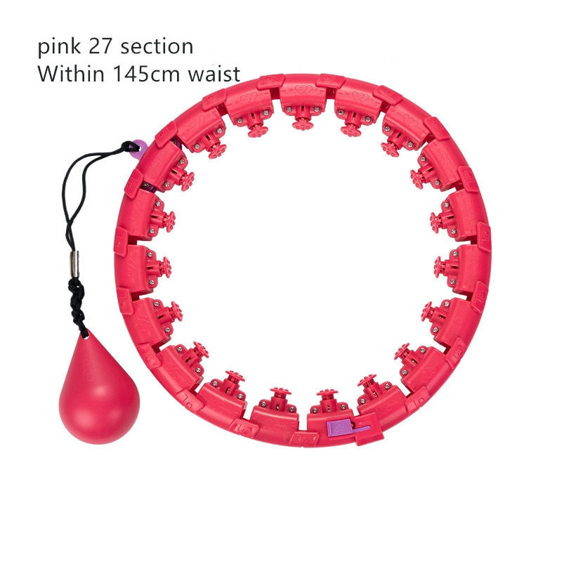 Thumbnail: Sports Hoops Yoga Home Fitness Hoops Circle Not Drop Adjustable Waist Training