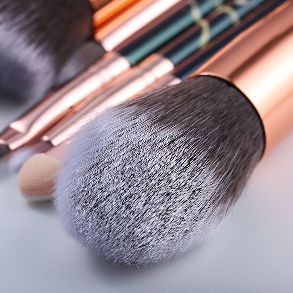 Thumbnail: FLD 5/15Pcs Makeup Brushes Tool Set Cosmetic Powder Eye Shadow Foundation 