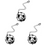 Thumbnail: Football Kick Trainer Soccer Ball Net Kicker Fits Ball Size 3 4 5 Football Kick 